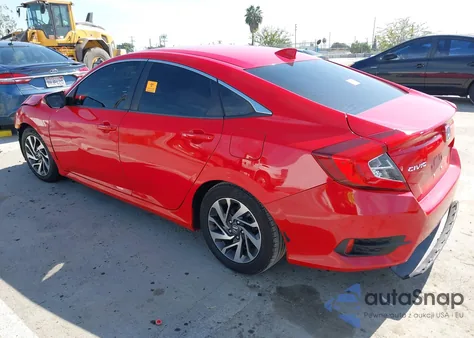 2017 Honda Civic Ex from USA, damaged, VIN 2HGFC2F77HH557837